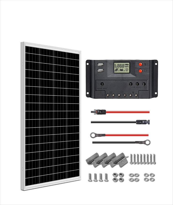 WEIZE STARTER Efficiency Applications Monocrystalline Solar Power Kits, Home Camping, Off The Grid, Solar Panel, Off Grid, Starter Kit, Solar Power, Solar Panels, Lawn Garden