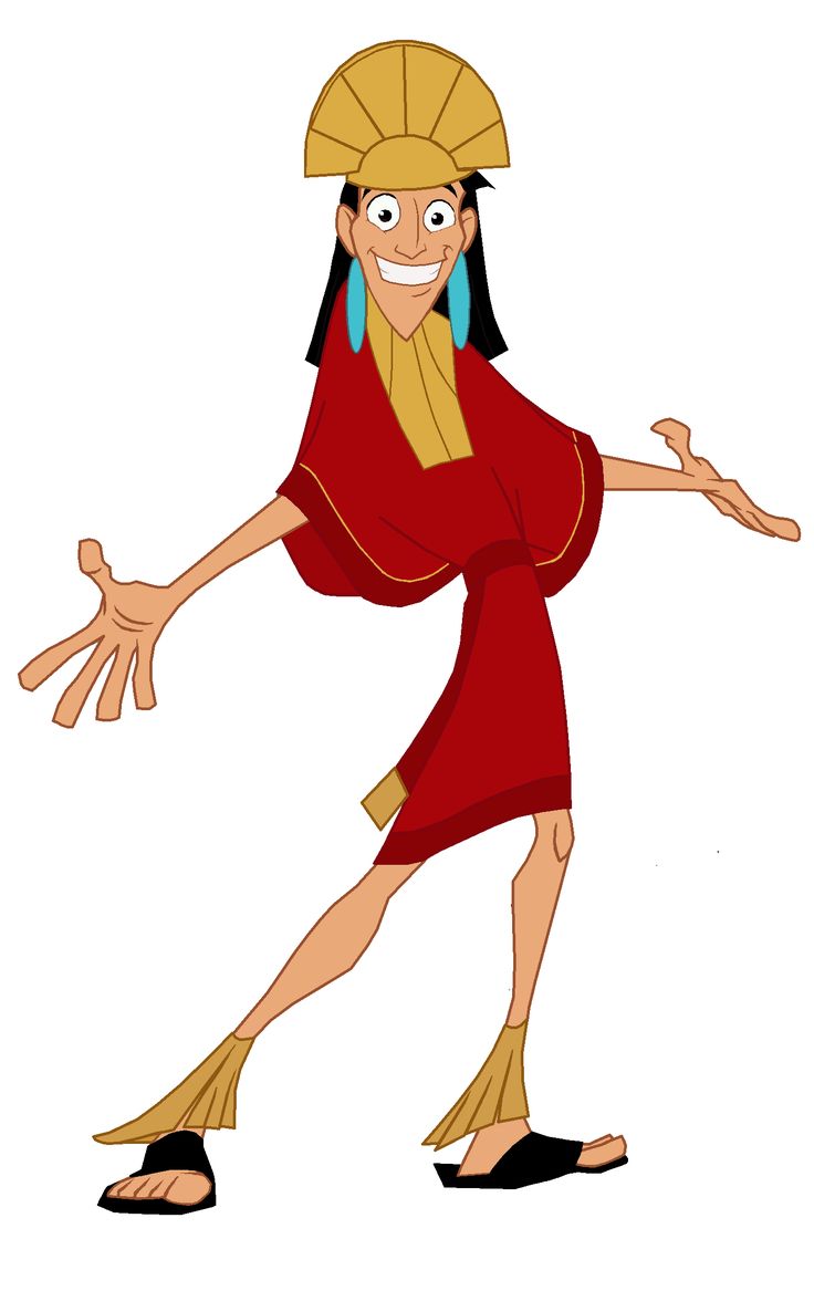 an animated character in a red dress and yellow headdress, with her arms outstretched