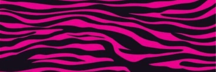 a pink and black zebra print background