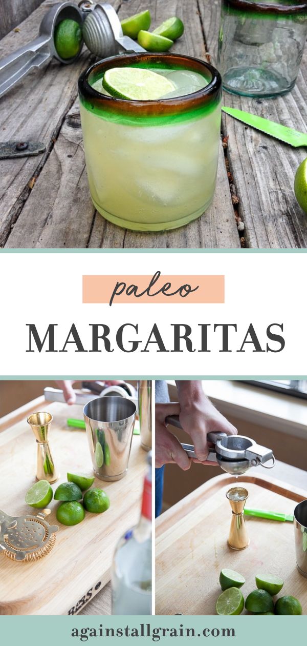 a short glass filled with paleo magarita and topped with a lime wedge Gluten Free Margarita Recipe, Gluten Free Cocktails Alcohol, Paleo Alcoholic Drinks, Sugar Free Margarita Recipe, Paleo Margarita, Gluten Free Alcoholic Drinks, Paleo Cocktails, Celiac Diagnosis, Sugar Free Margarita