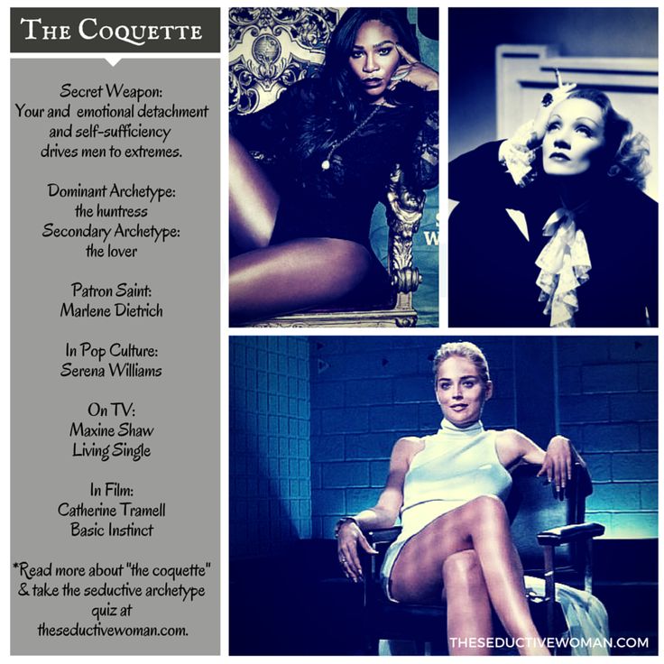 The Coquette Archetype Aesthetic, Coquette Art Of Seduction, Coquette Seduction Archetype, The Coquette Archetype, Coquette Archetype, Coquette Seduction, 13 Feminine Seduction Archetypes, Women Love Power, Huntress Archetype