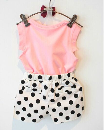 Polka Dot Pants, Mia 3, Clothes Set, Sleeveless Tshirt, Sleeveless Vest, Girls Clothing, Kids Wear, Summer Girls