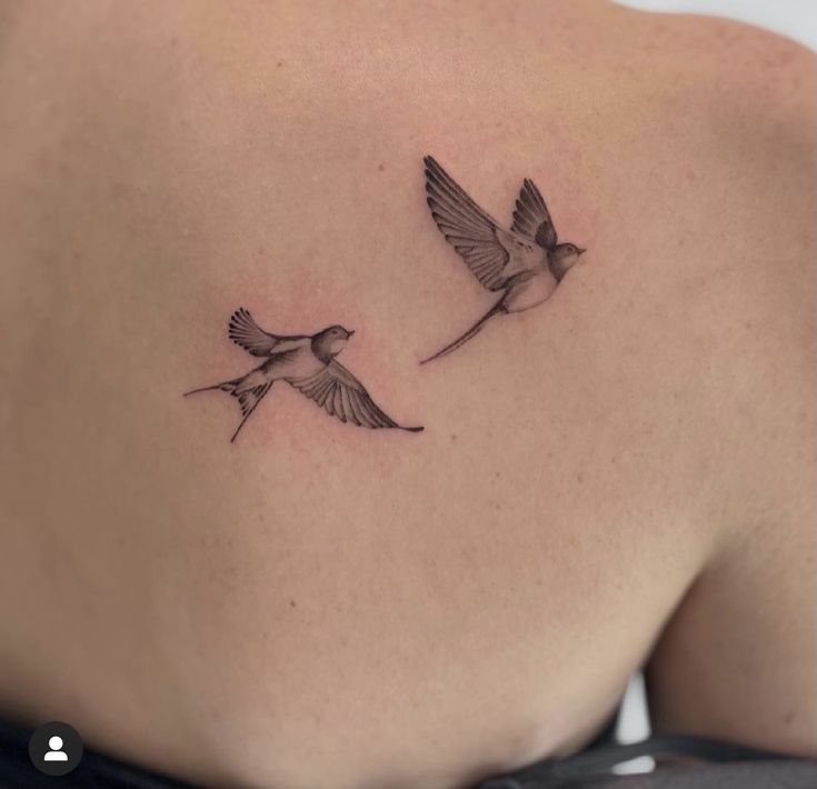 Bird Tattoos For Women Collar Bone, Tattoo Ideas Birds Unique, Small Detailed Bird Tattoo, Bird Soaring Tattoo, Dove Birds Tattoo, Two Bluebirds Tattoo, Shaded Bird Tattoo, Blue Bird Tattoo Harry Styles, Blue Sparrow Tattoo