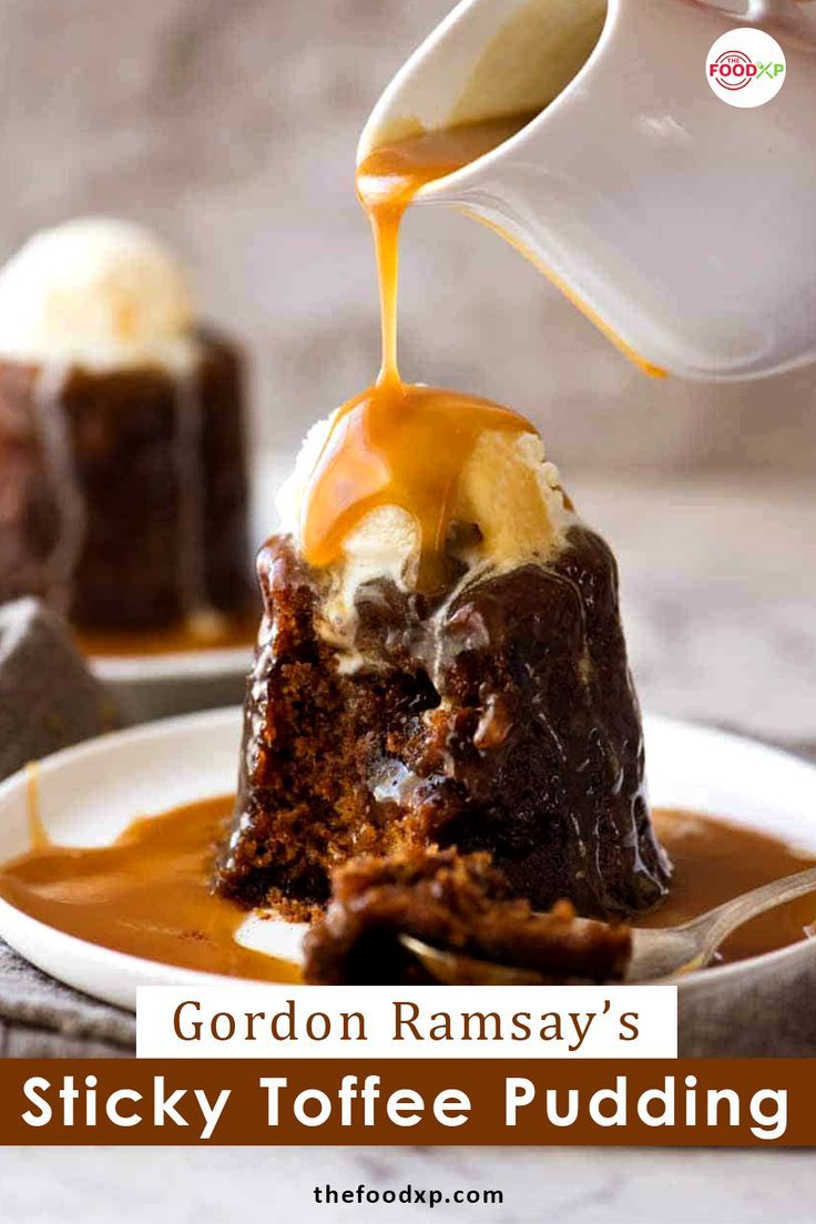 Gordon Ramsay’s Sticky Toffee Pudding Toffee Pudding Cake, Pudding Recept, Sticky Toffee Pudding Cake, Sticky Pudding, Recipe Tin Eats, Sticky Date, Sticky Date Pudding, Date Pudding, Warm Desserts