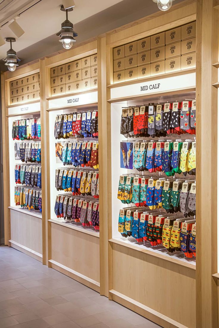 a display case filled with lots of different types of food