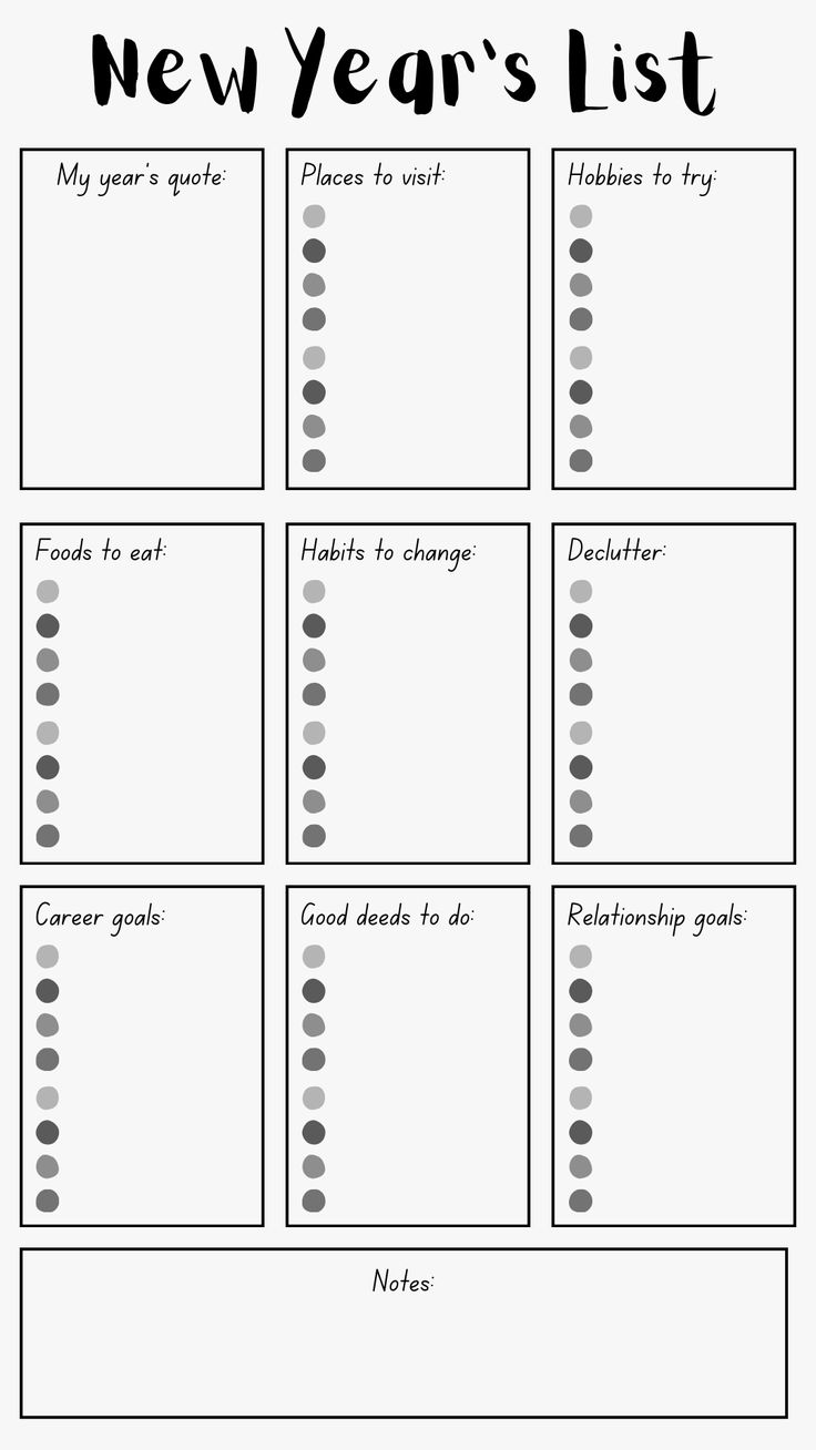 New Year's List What Did You Do This Year List, New Year’s Resolution Template, Journaling New Year Goals, My Goals For 2024 List, New Year Goal Setting Template, New Years Resolution List Template, 2025 Goals Aesthetic List, 2024 Resolutions Template, New Year Goals Template 2024