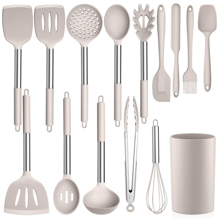 an assortment of kitchen utensils and accessories