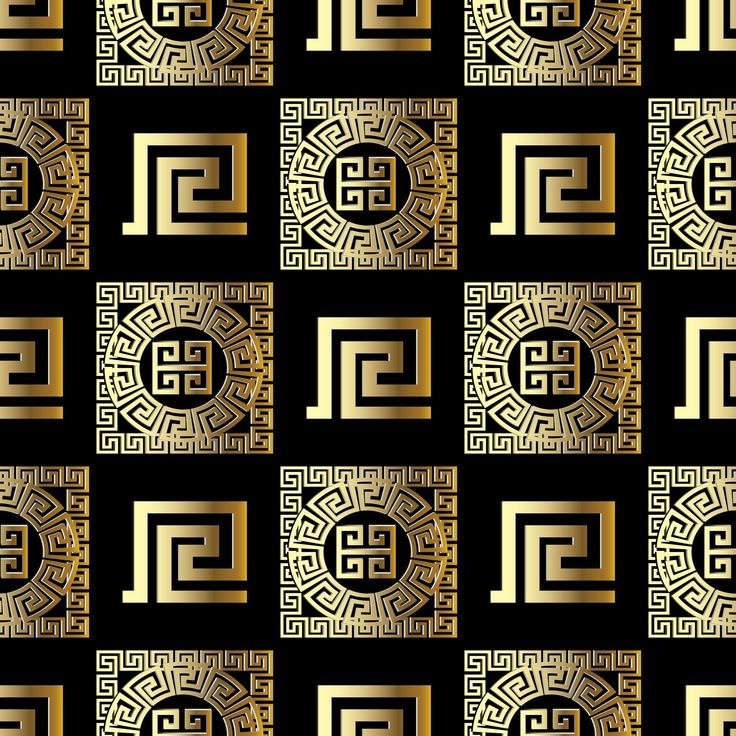 an abstract golden pattern on black and gold background stock photo - 959782