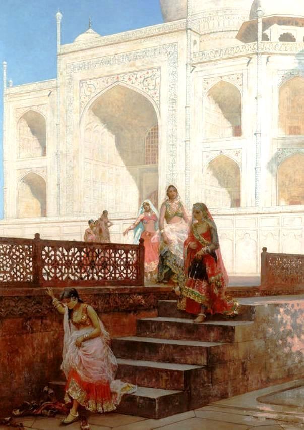 Indian Historical Aesthetic, Indian Paintings Traditional Women, Ancient Indian Aesthetic, Indian History Aesthetic, Old Indian Aesthetic, Edwin Lord Weeks, Song Aesthetic, South Asian Aesthetic, Bengali Art