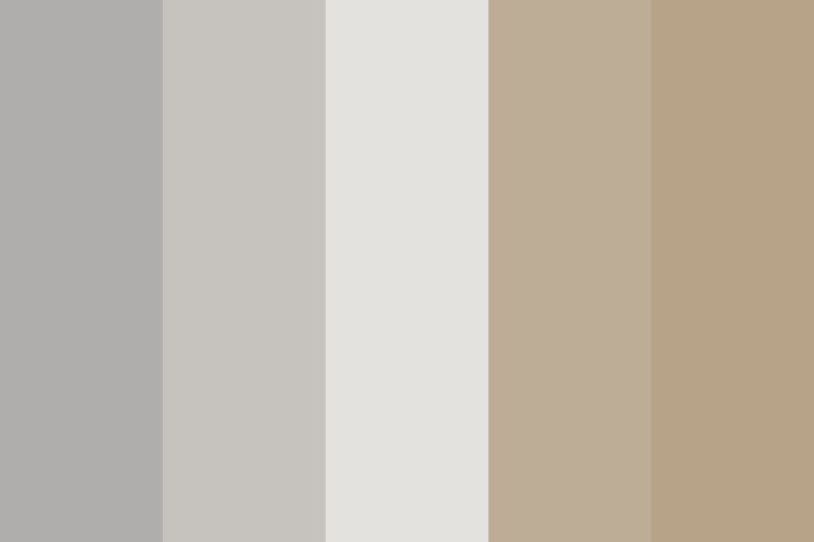 the color scheme is neutral and has two shades of brown, beige, and white