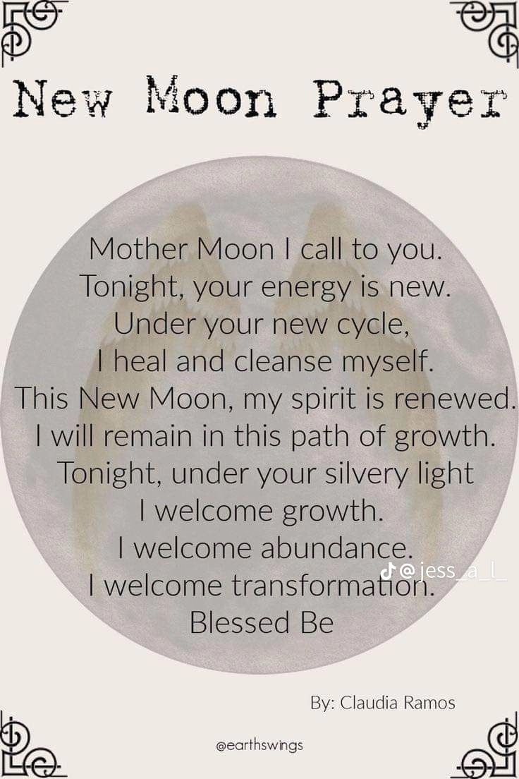 New Moon Prayer, Moon Prayer, Moon Intentions, Full Moon Spells, Moon Spells, Moon Rituals, Moon Reading, Moon Quotes, Moon Ritual