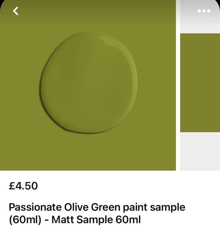 the green paint is being used to create an image on this phone screen, and it's also available for purchase