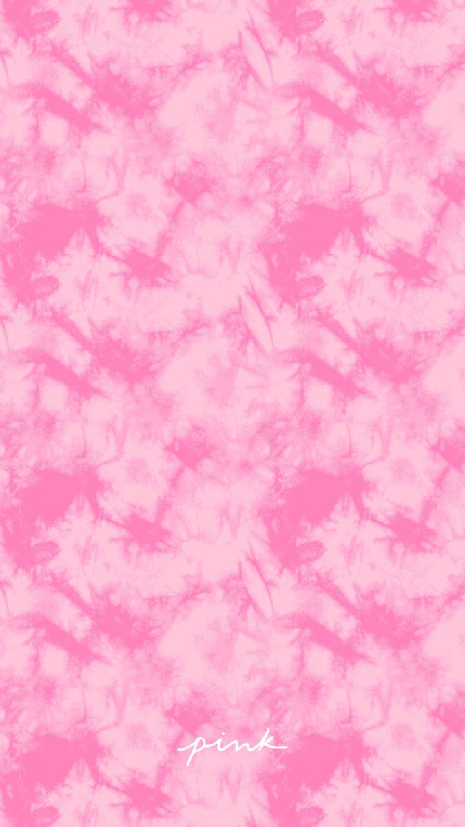 pink and white background with the word pink on it