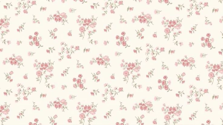 a white wallpaper with pink flowers on it