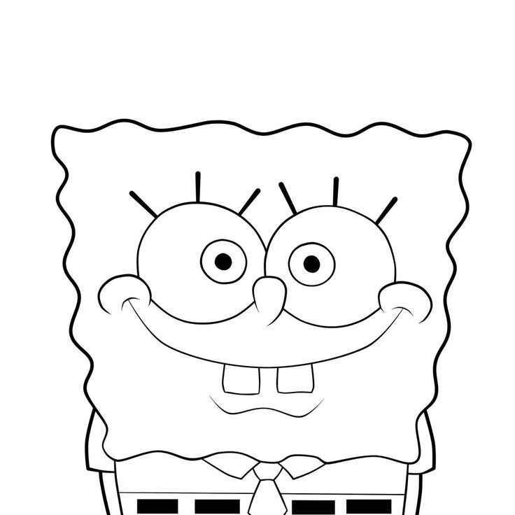 spongebob coloring pages for kids