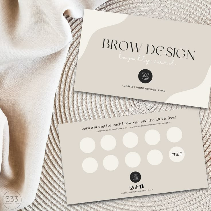 Brow Loyalty Card, Brow Artist, Canva Template Business, Eyebrow Business, Care Cards, Loyalty Card Stamp, Business Cards Client Cards Beauty, Client Card Design, Brows Business Cards, Eyebrow Business Cards, Business Card Esthetician, Business Card Canva, Business Card Beauty Salon, Business Cards Aesthetic, Facial Gift Card