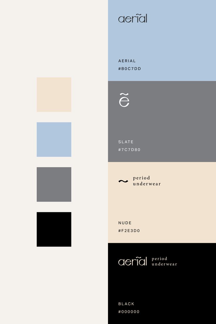 the color scheme for an interior design project in black, white, and blue tones