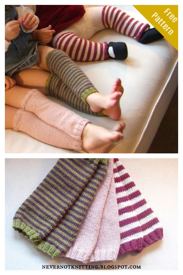 two pictures of children's legs and socks on a bed