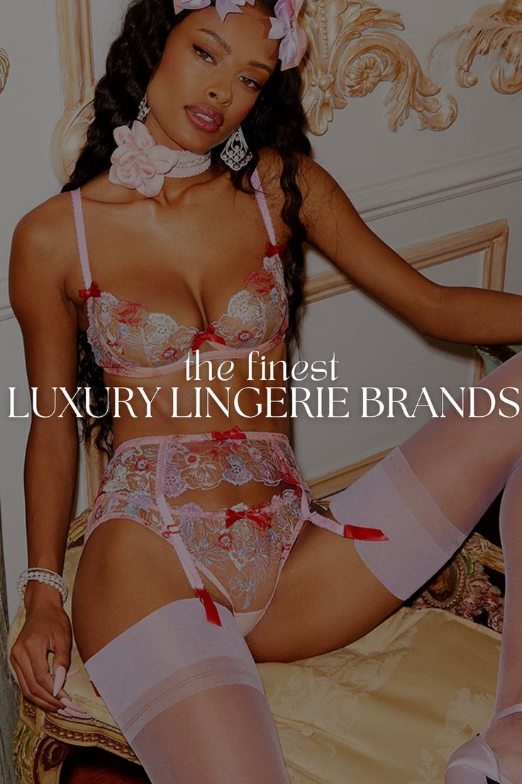 Indulge in the epitome of elegance and luxury with these must-know high-end lingerie brands. From delicate lace to luxurious silk, discover the finest lingerie that celebrates the female form in style. Get ready to feel empowered and beautiful with these luxury lingerie brands. === feminine beauty, feminine aesthetic, she's a lady, feminine tips, how to be a modern lady, elegant woman, elegant lifestyle, women lifestyle Women’s Lingerie, Ultra Feminine Aesthetic, Luxury Brand Aesthetic, Lingerie Branding, Expensive Lingerie, Feminine Tips, Feminine Lifestyle, Lingerie Aesthetic, Feminine Lingerie