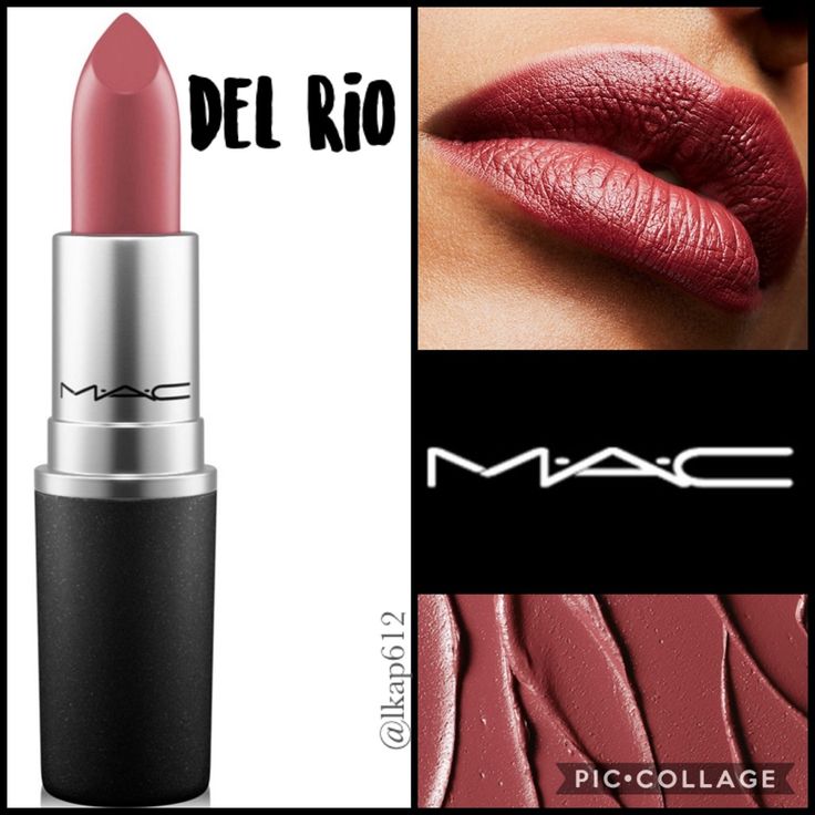 Authentic New In Box Never Used Or Tested Mac Satin Lipstick Shade- Del Rio (Muted Plum Brown) Full Size This Creamy Formula Features A Soft Cushiony Feel, Medium-To-Full Buildable Coverage And A Satin Finish. No Trades Bundle & Save Mac Del Rio Lipstick, Mac Nude Lipstick, Mac Satin Lipstick, Mac Cosmetics Lipstick, Cream Lip Stain, Mac Matte Lipstick, Makeup Mac, Lipstick Shade, Velvet Teddy