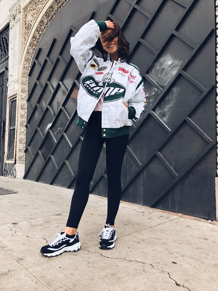 Swept away by this look #skechers #dlites Outfits With Sketchers, Sketchers Shoes Outfit Woman Style, Skechers Dlites Outfit, Skechers Outfit Woman, Skechers Dlites, Skechers Outfit, Skechers D'lites, Skechers D Lites, Latest Mens Wear