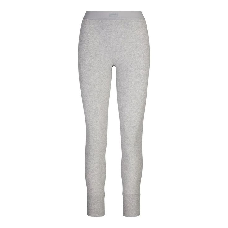 Skims Cotton Rib Leggings *New With Tags* Description: Leggings, Soft Elasticized Waistband, No-Cut Design With Coverstitch Details And Banded Cuffs Color: Light Heather Grey Fabric: Cotton Rib Jersey: 95% Cotton / 5% Spandex Fit: Model Is Size 2 And 5' 10" (178 Cm), Wearing Skims S Gray Leggings For Loungewear, Gray High-waist Leggings For Loungewear, High Waist Gray Leggings For Loungewear, Wardrobe Build, Luna Fashion, Outfit Pieces, Store Ideas, Ribbed Leggings, Built In Wardrobe