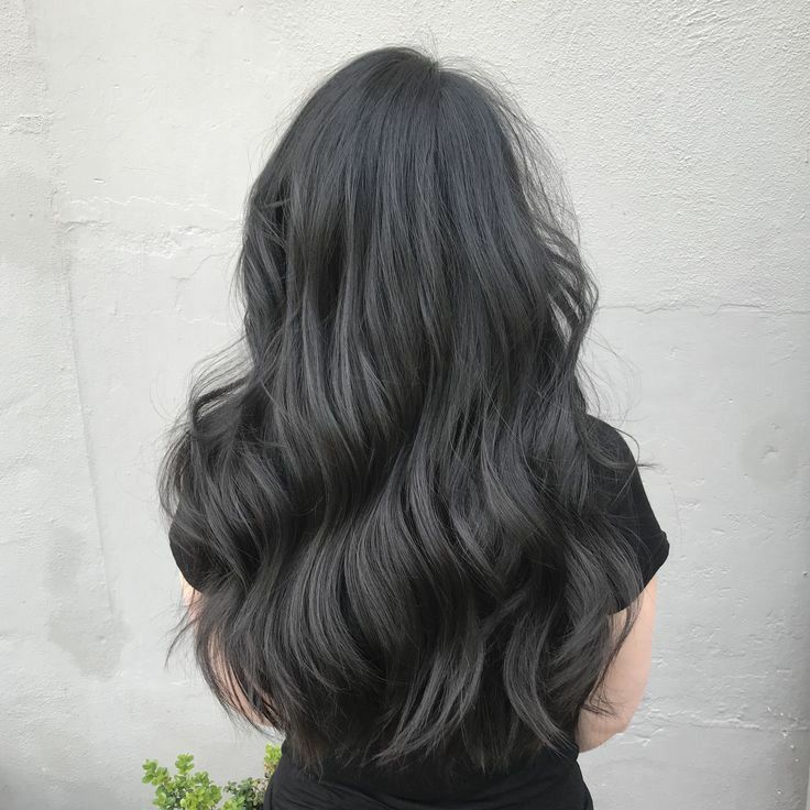 Ash Grey Black Hair, Gray Black Hair Color, Dark Grey Black Hair, Dark Ash Brown Dimensional Hair, Charcoal Gray Hair Color, Black Gray Hair Color, Charcoal Grey Hair Color, Dark Ash Gray Hair Color, Dark Ash Black Hair