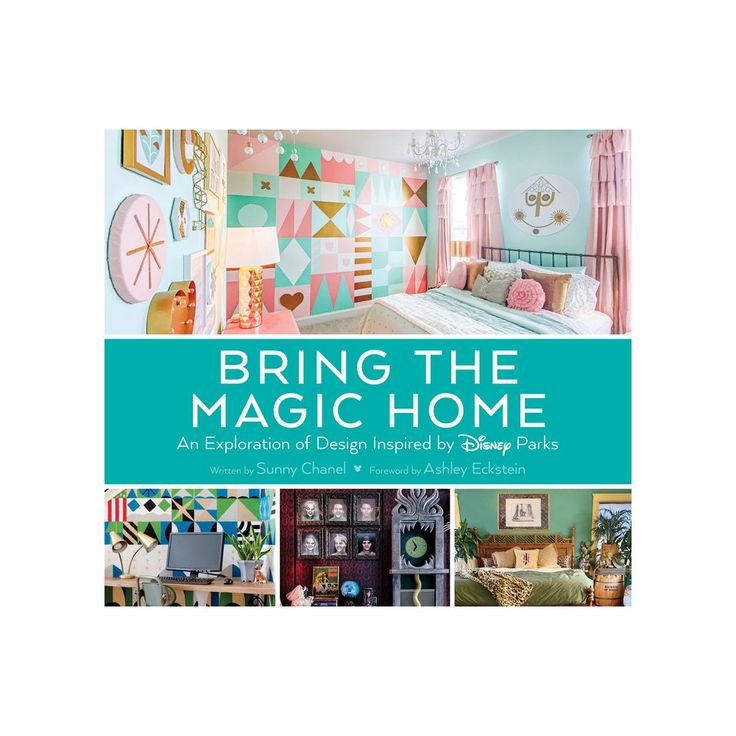 a book cover for bring the magic home an explanation of design inspired by disney parks