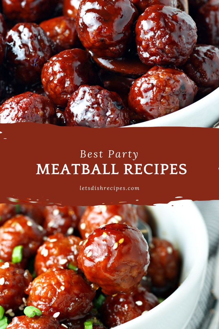 the best party meatball recipes