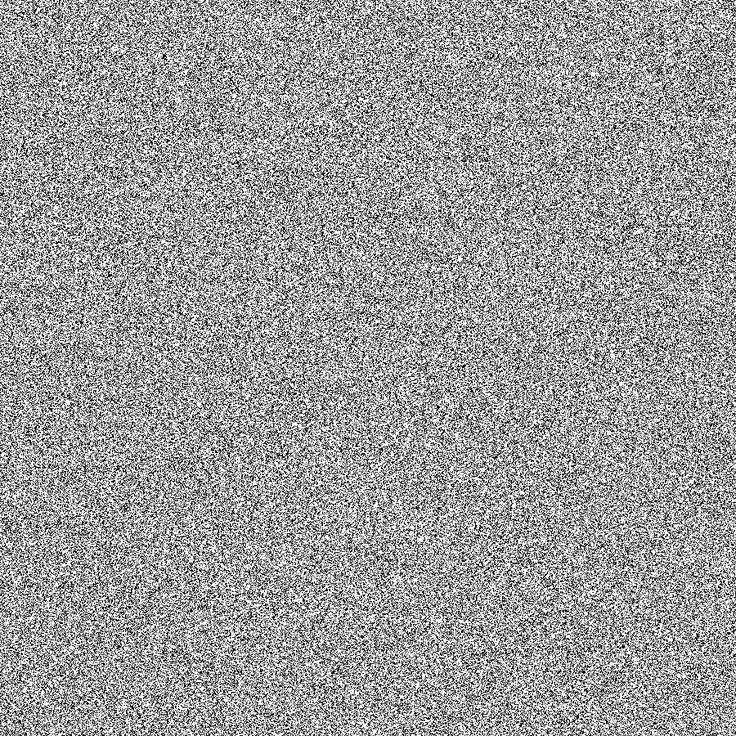 a very large group of tiny white dots on a gray background that looks like something out of space