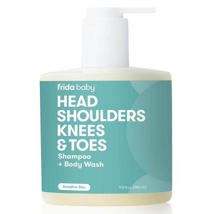 Wash the day off of your little one while keeping their skin happy with this gentle all-over shampoo + body wash. Infused with oatmeal, shea butter and aloe, this hypoallergenic 2-in-1 wash is tear-free so bath time stays fun. Pro tip: rinse this wash off with our Control The Flow Rinser. ONE + DONE - 11.5 fl oz of our all-in-one extra-gentle shampoo + body wash SKIN-SOOTHING: Made with skin-loving oatmeal, shea butter + aloe GENTLE: Great for sensitive skin SAFE: Tear-free, hypoallergenic + der Body Wash For Sensitive Skin, Frida Baby, Sensitive Skin Body Wash, Banana Smoothie Healthy, Baby Body Wash, Neutrogena Makeup Remover, Head Shoulders, Baby Shampoo, Head & Shoulders