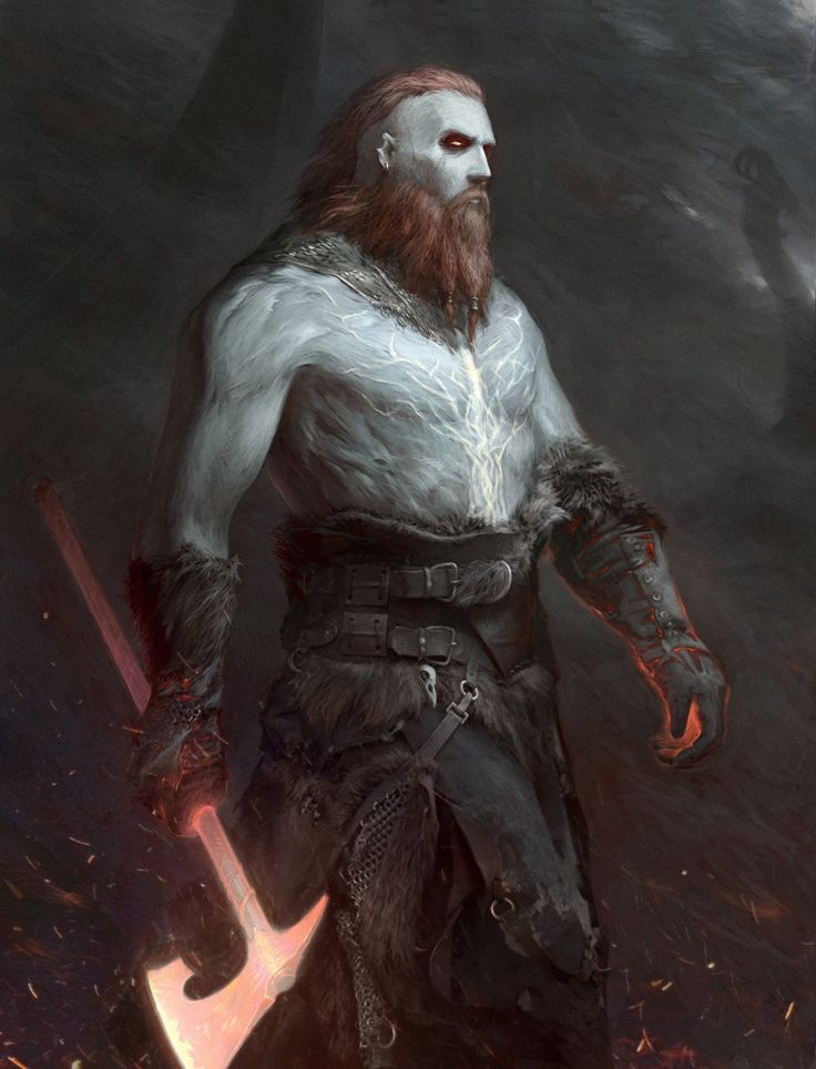 Frost Giant Dnd, Frost Giant Art, Artem Demura, Monsters Rpg, Dnd Barbarian, Barbarian Dnd, Frost Giant, Viking Warriors, Warrior Art