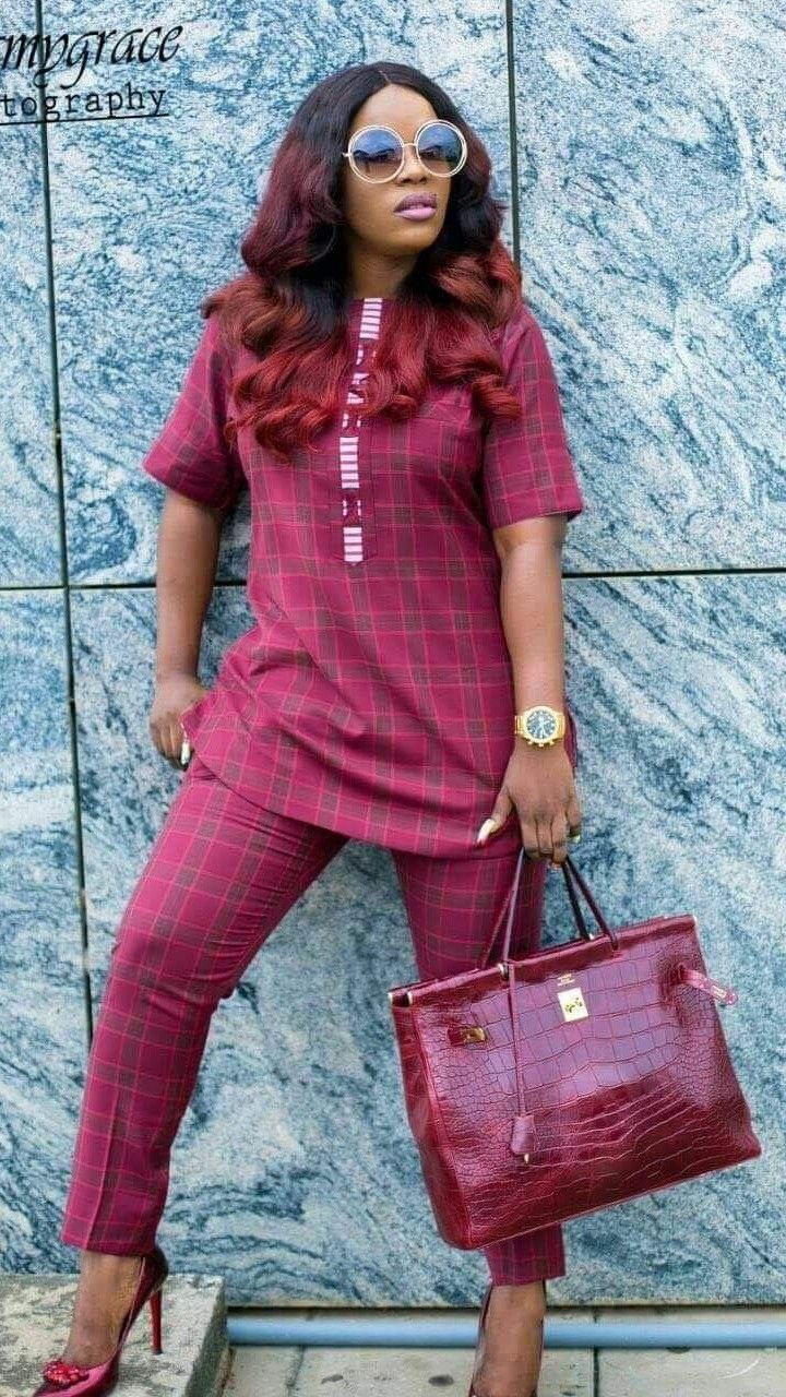 Senator Styles For Ladies, African Suits, Ankara Pants, Senator Styles, Ladies Caftan, Nigerian Men Fashion, African Wear Styles For Men, African Attire For Men, African Dresses Men