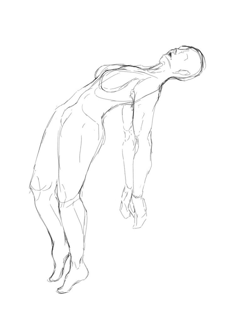 Pose reference sketch, feminine figure floating in the air. Faceless. Drawing Of Person Falling, Robe Pose Reference, Floating Person Drawing Reference, Limp Body Pose Reference, Body Floating Drawing, Falling Body Base, Human Ghost Drawing, Floating Body Drawing, Floating Art Reference