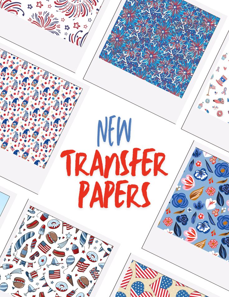 the new transferer papers are available for all kinds of paper crafts and crafting projects