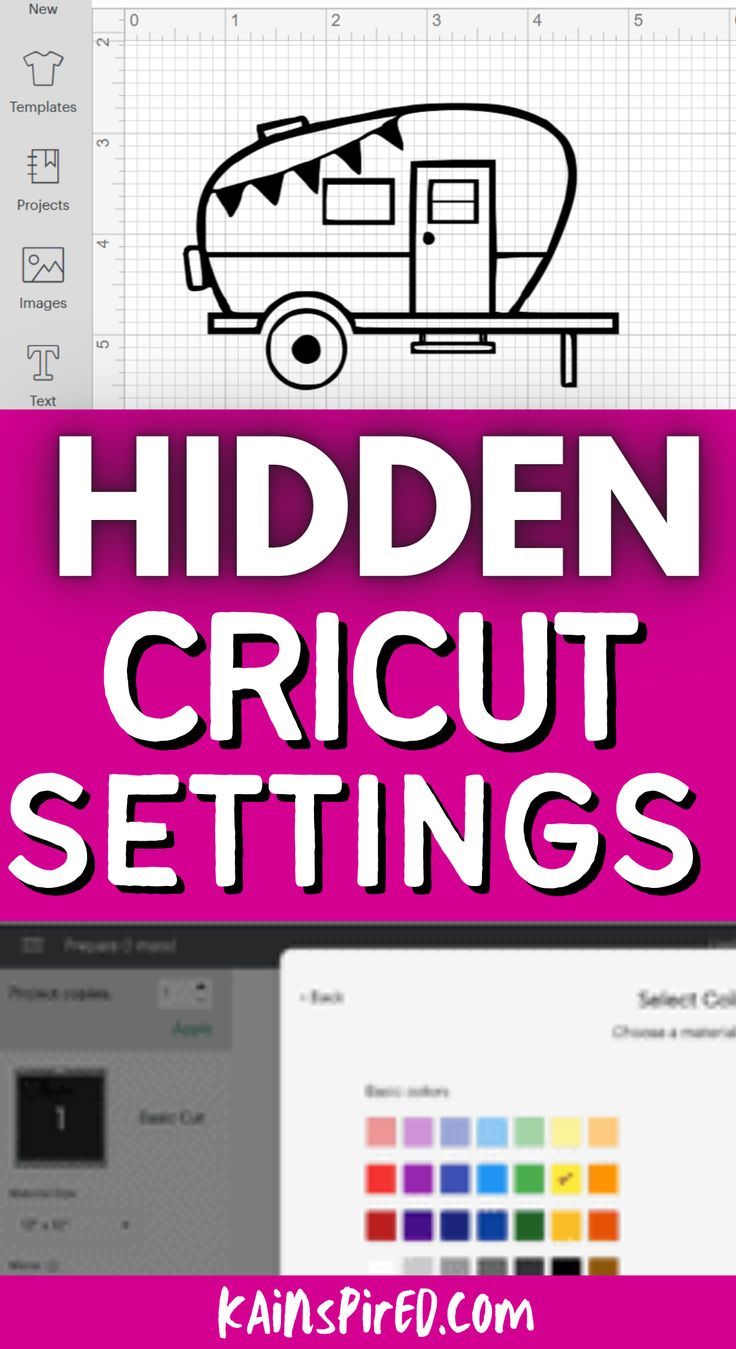 HIDDEN CRICUT SETTINGS Cricut Expression Projects, Beginner Cricut, Cricut Projects Easy, Cricut Explore Air Projects, Cricut Hacks, Cricut Help, How To Use Cricut, Cricut Cuttlebug, Cricut Supplies