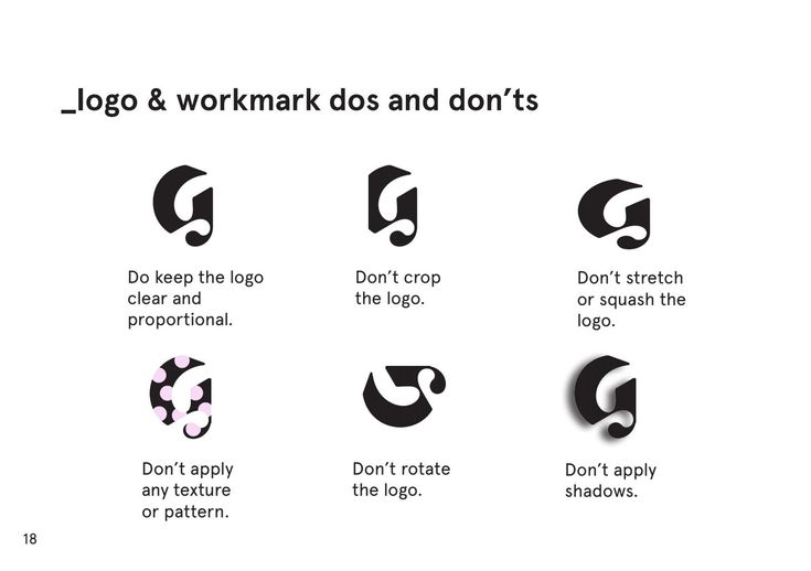 logos and workmarks do's and don'ts for the logo design process