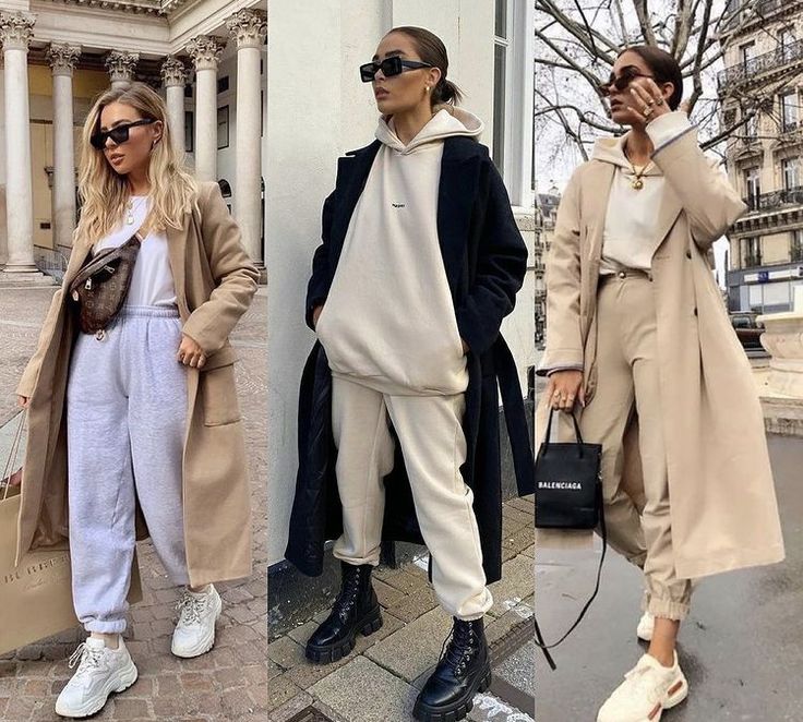 Womens Tracksuit Outfit, Sweatsuit Outfits Women, Tracksuit Outfit Women, Joggers Outfit Women, Fitness Fashion Outfits, Cold Fashion, Sportswear Outfits, Sport Chic Style, Loungewear Fashion