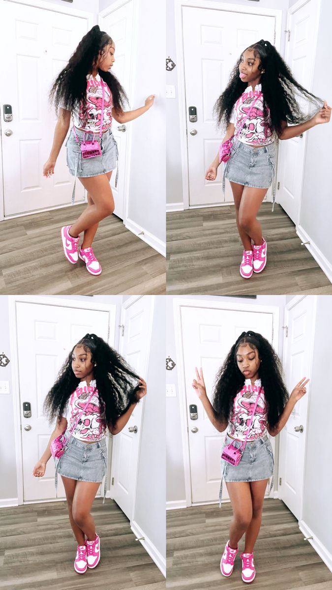 Ig: pr3ttyyoungthanggg Black Ppl Outfits, Honduras Outfit Ideas, Fly Summer Outfits Black Women, Baddie Birthday Outfit Summer, Cute Summer Birthday Outfits, Cherry 11s Outfit Ideas, Shein Outfits Summer 2024 Baddie, 14th Birthday Outfit Ideas, 16th Birthday Outfit Ideas