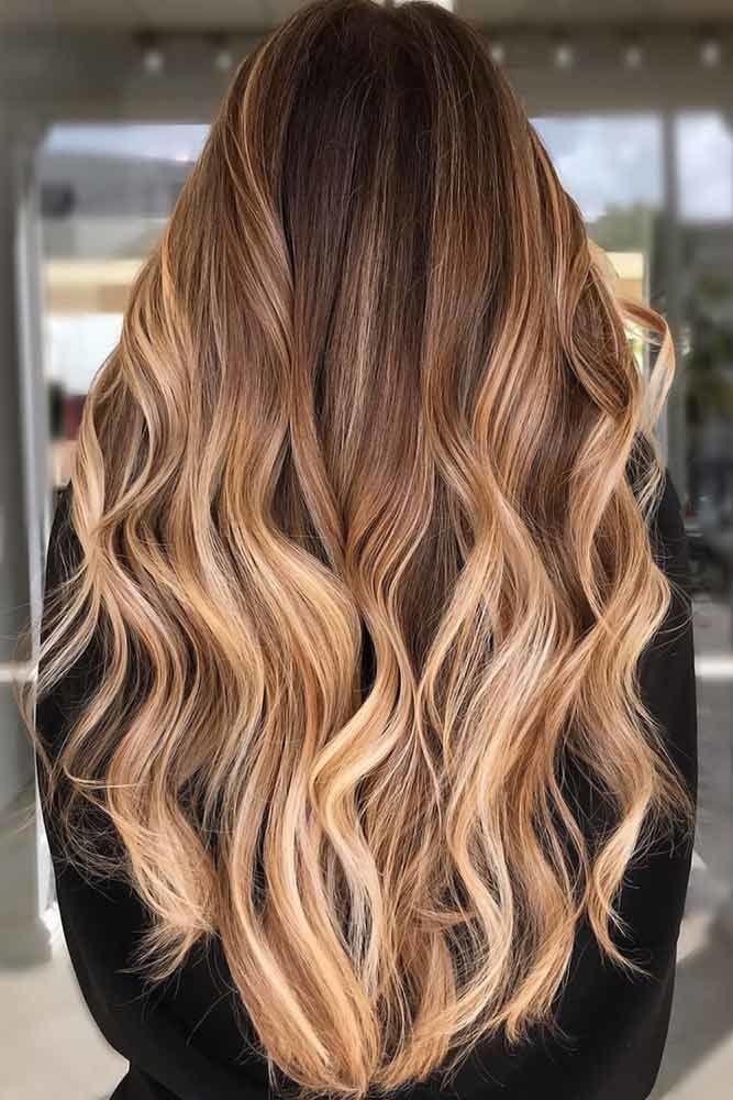 45 Spicy Spring Hair Colors To Try Out Now | LoveHairStyles Spring Balayage, Hair Colors Brown, Hair Color Trends 2020, Light Brown Hair Colors, Spring Hair Color Trends, Color Balayage, Creative Hair, Balayage Blonde, Spring Hair Color