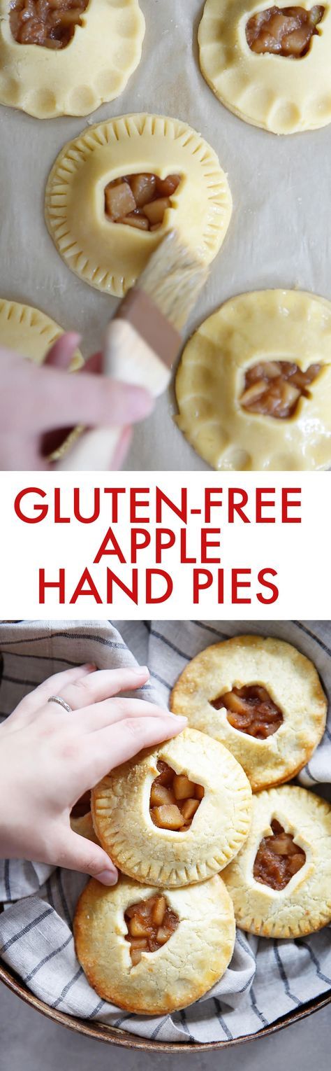 gluten - free apple hand pies are the perfect appetizer for thanksgiving