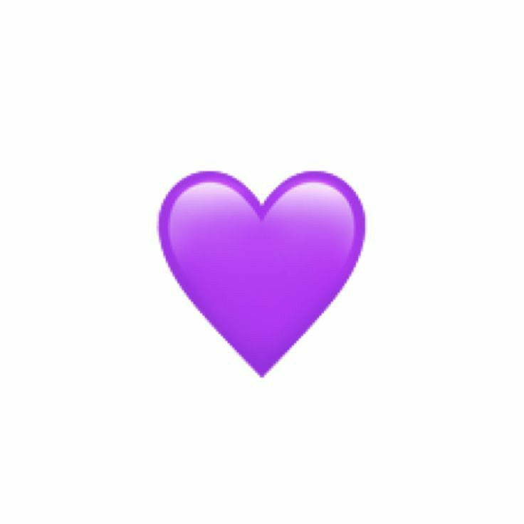 a purple heart on a white background is shown in the center of this image, it appears to be floating or floating