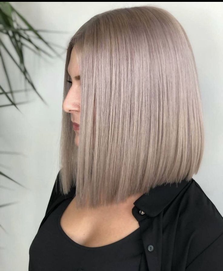 Dark Blonde Long Bob Straight, Beige Blonde Hair, Beige Blonde, Inverted Bob, Beauty Hair, Blonde Hair, Blonde, Makeup, Hair