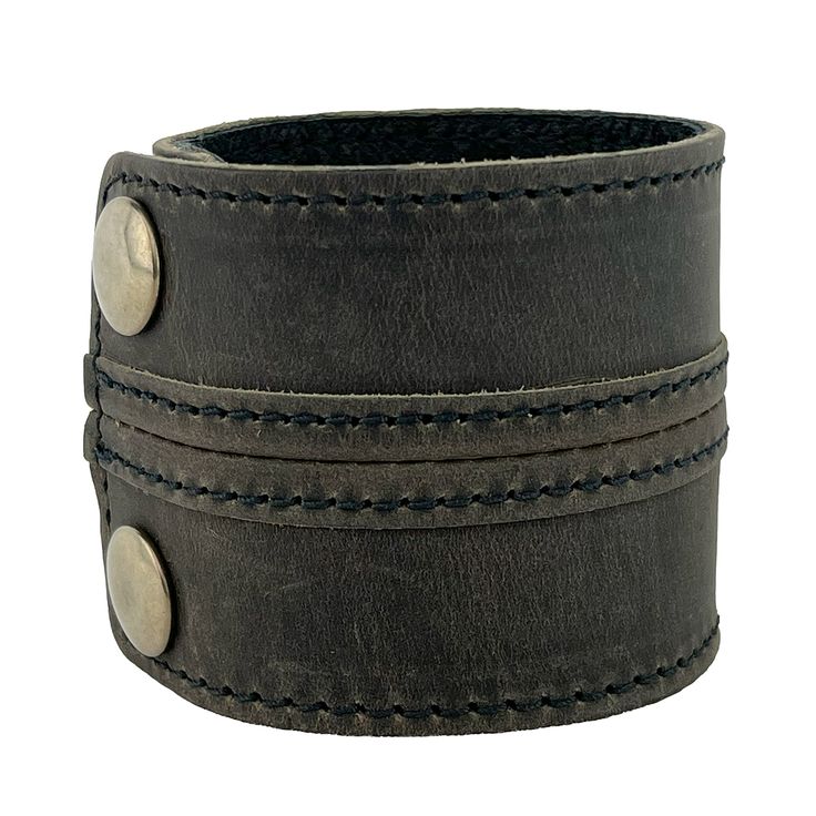 PRICES MAY VARY. HIGH QUALITY MATERIALS: Full-grain beautifully rugged leathers and the strongest industrial grade threads. All newer versions now have upgraded metal snaps, rust-free and extremely durable. PERSONALITY: Our leather burnishes and beautifies with use. These leather cuff bracelets have a stylish, hardy, rugged design sure to please any leather aficionado. The leather is full grain with original marks and scars. Each piece is special in its own way, and can vary some batch to batch Adjustable Leather Wristband With Waxed Finish, Rugged Leather Bracelets, Distressed Brown Leather Cuff Bracelet, Rustic Leather Cuff Bracelet, Classic Adjustable Leather Bracelet With Waxed Finish, Adjustable Distressed Brown Leather Bracelet, Classic Adjustable Leather Wristband, Adjustable Classic Leather Wristband, Adjustable Rugged Leather Bracelet