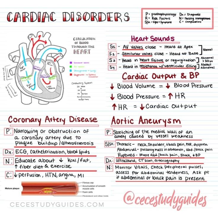 the heart diagram is shown on a piece of paper with words and diagrams about it