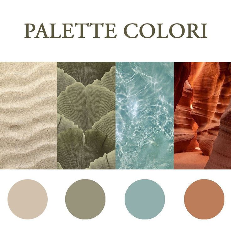 the color palette is pale, blue and brown