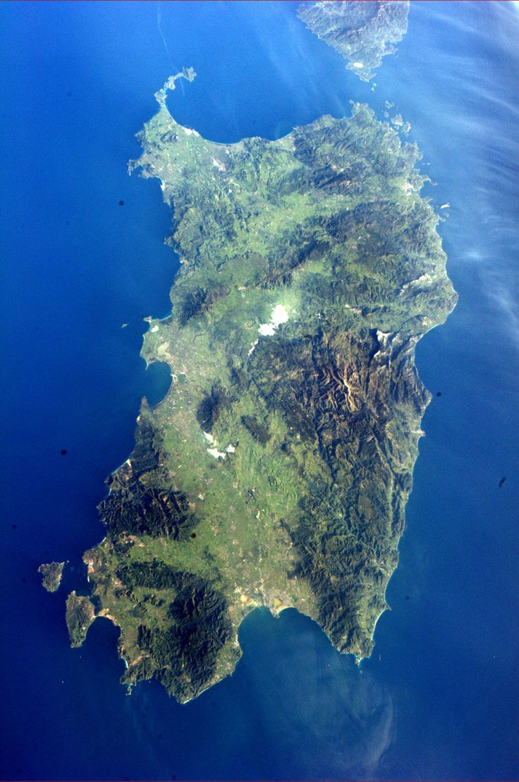 an island is seen from the air in this aerial photo taken by nasa orbit rover