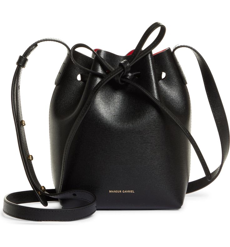 Mansur Gavriel Mini Leather Bucket Bag | Nordstrom Mansur Gavriel Mini Bucket Bag, Mansur Gavriel Bucket Bag, Mansur Gavriel Bag, Mini Bucket Bag, Mini Bucket, Mini Bucket Bags, Strap Sandals Women, Mini Mini, Mansur Gavriel