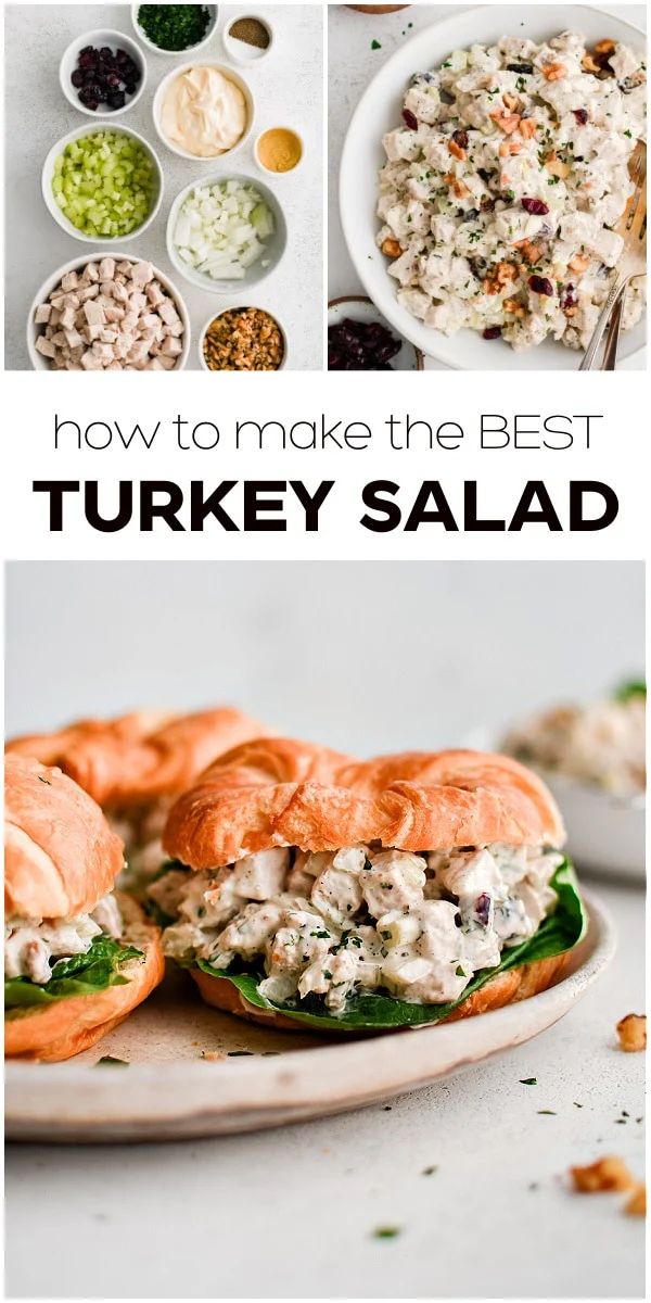 how to make the best turkey salad