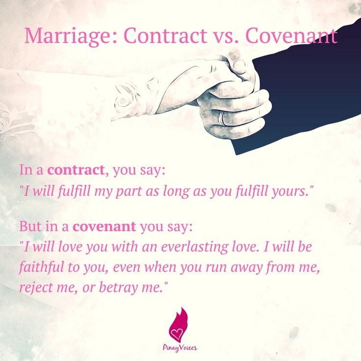 two people holding hands over a paper with the words marriage contact vs government written on it